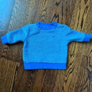 Janie and Jack striped textured sweatshirt - 3-6 months
